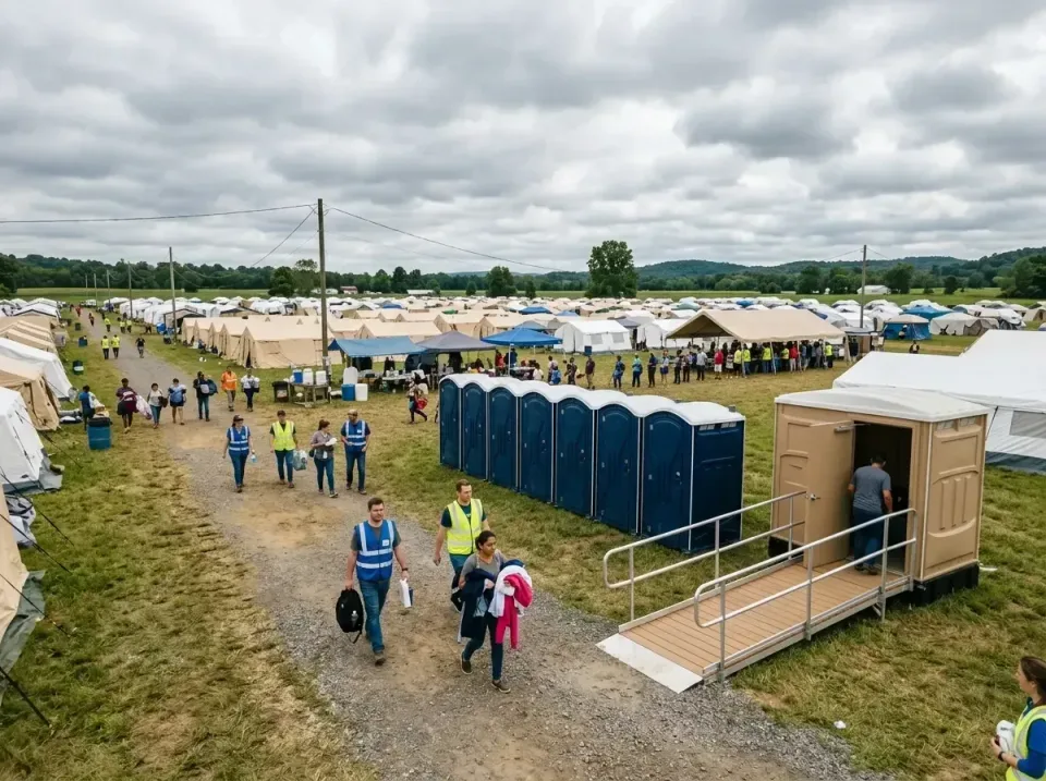 disaster-relief-camp-restrooms-010 — frequently asked questions, Dumpster & Portable Bathrooms Rental in River Bend, NC